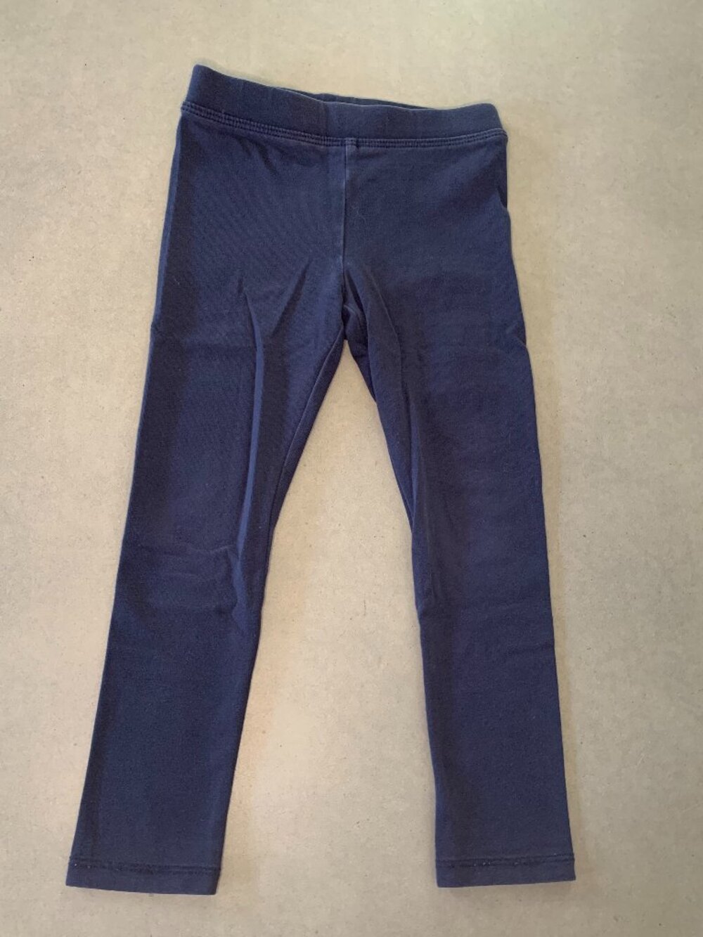 Crewcuts Girls Navy Full Length Leggings Size 4